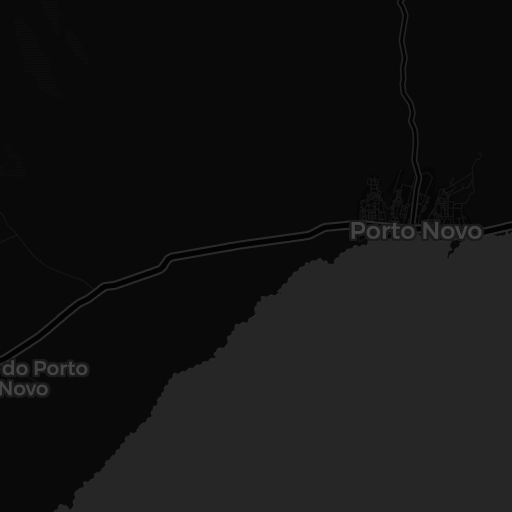 Kaart van Praia Do Vulcao