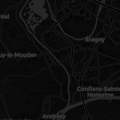 Kaart van Fosse De Conflans