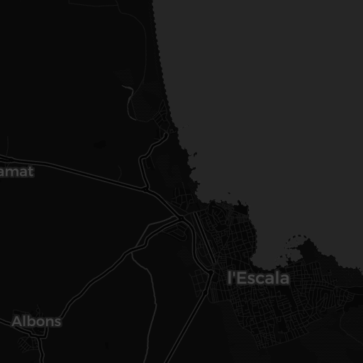 Kaart van Cala Calella
