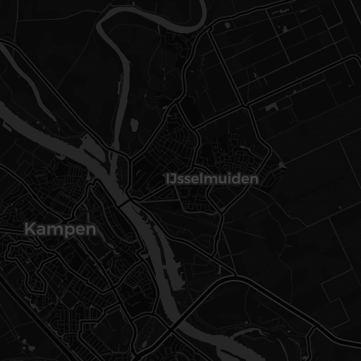 Kaart van Milligerplas West