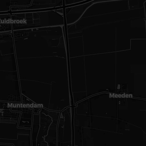 Kaart van Botjes Zandgat