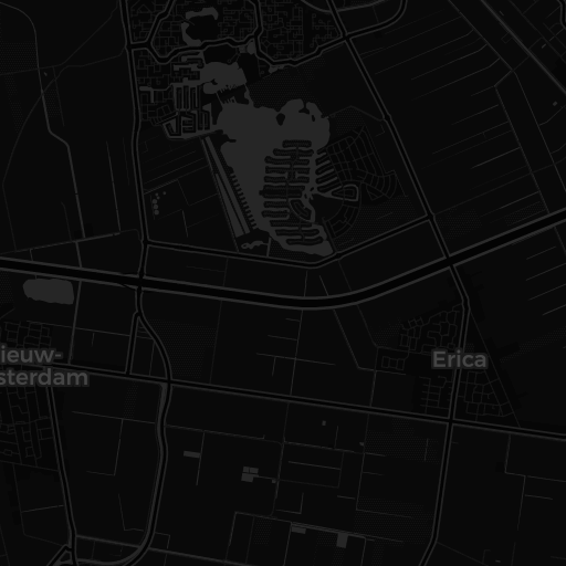 Kaart van Zandgat Nieuw Amsterdam
