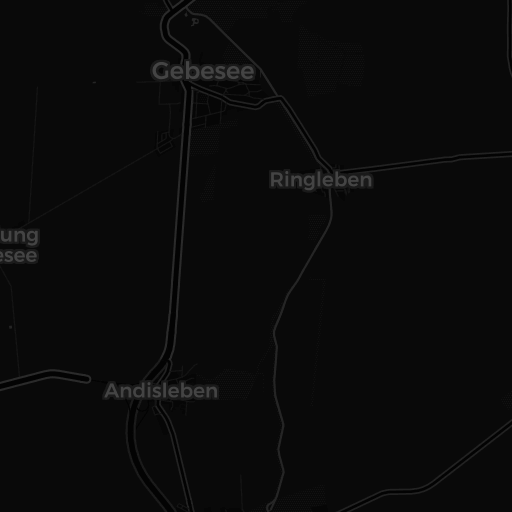 Kaart van Klingesee