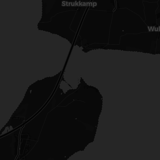 Kaart van Fluegger Strand