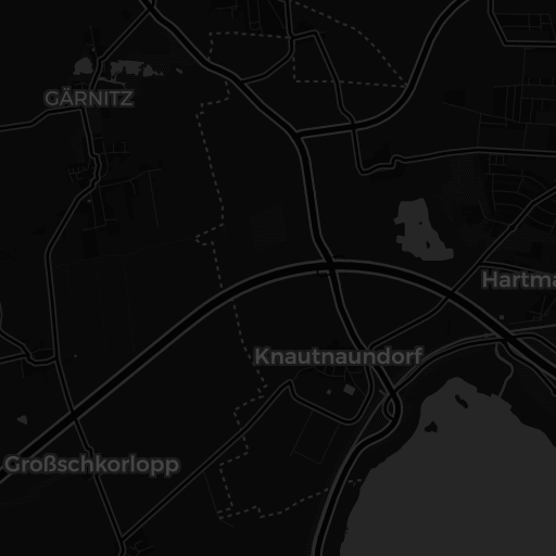Kaart van Kulkwitzer See