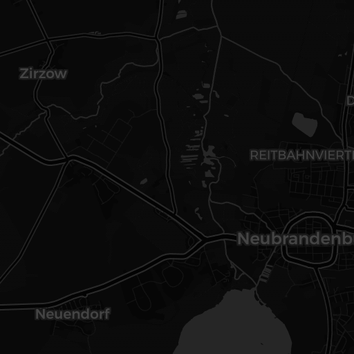 Kaart van Tollensesee