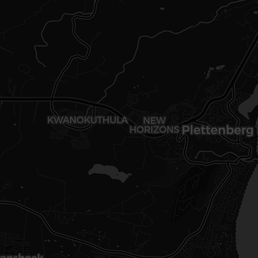 Kaart van Robberg Reserve
