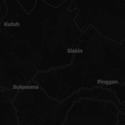 Kaart van Alam Anda Reef