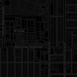 Map tile for retro arcade locations