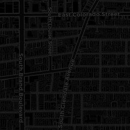 Map tile for retro arcade locations