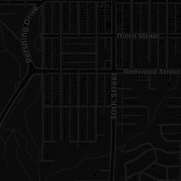 Map tile for retro arcade locations