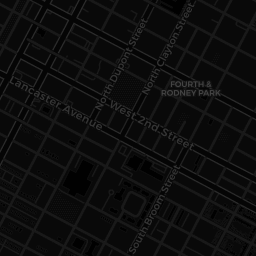 Map tile for retro arcade locations