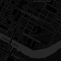 Map tile for retro arcade locations