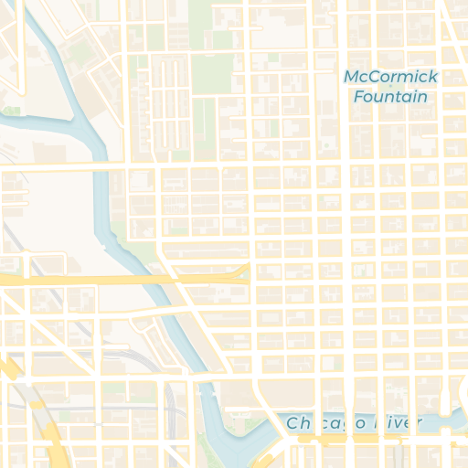 maです Chicago Cityscape - Map of building projects, properties