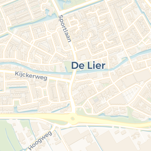 Kaart van de omgeving