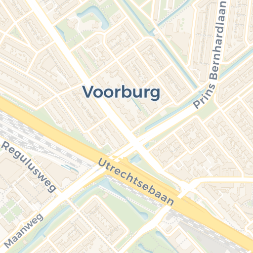 Kaart van de omgeving