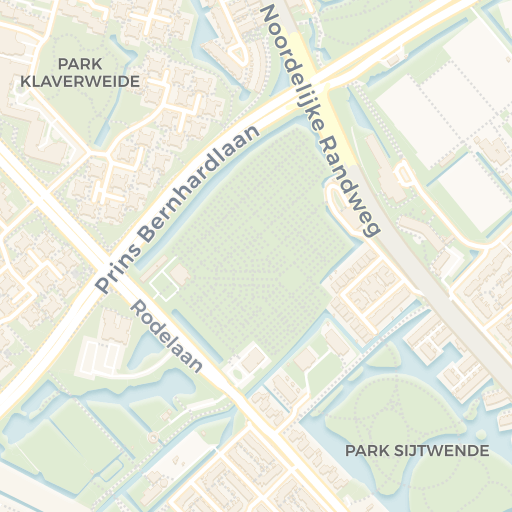 Kaart van de omgeving