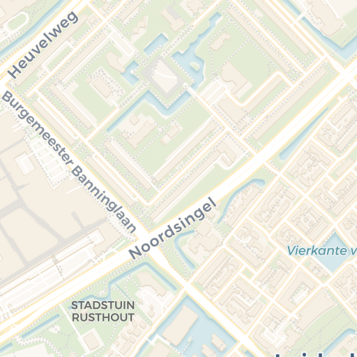 Kaart van de omgeving
