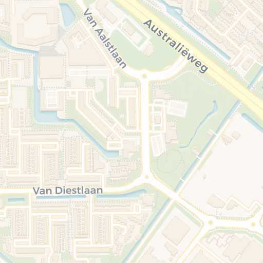 Kaart van de omgeving