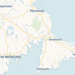 New England Temperature Map